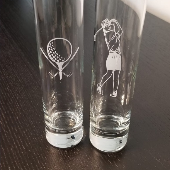 Tall Golf Shot Glasses - Picture 3 of 3